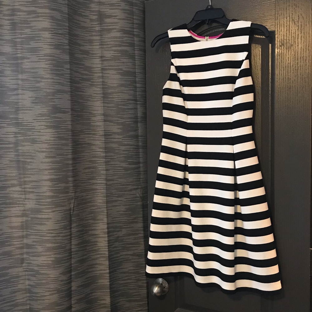 Black and White Stripe Dress